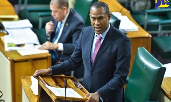 Minister of Finance and the Public Service, Dr. the Hon. Nigel Clarke